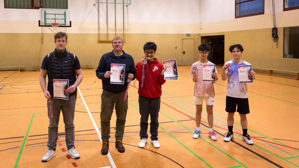 Die Sieger des Herren-Doppel B