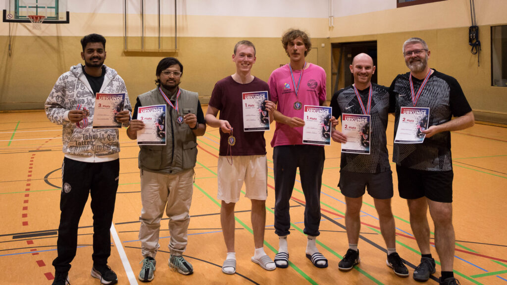 Die Sieger des Herren-Doppel A