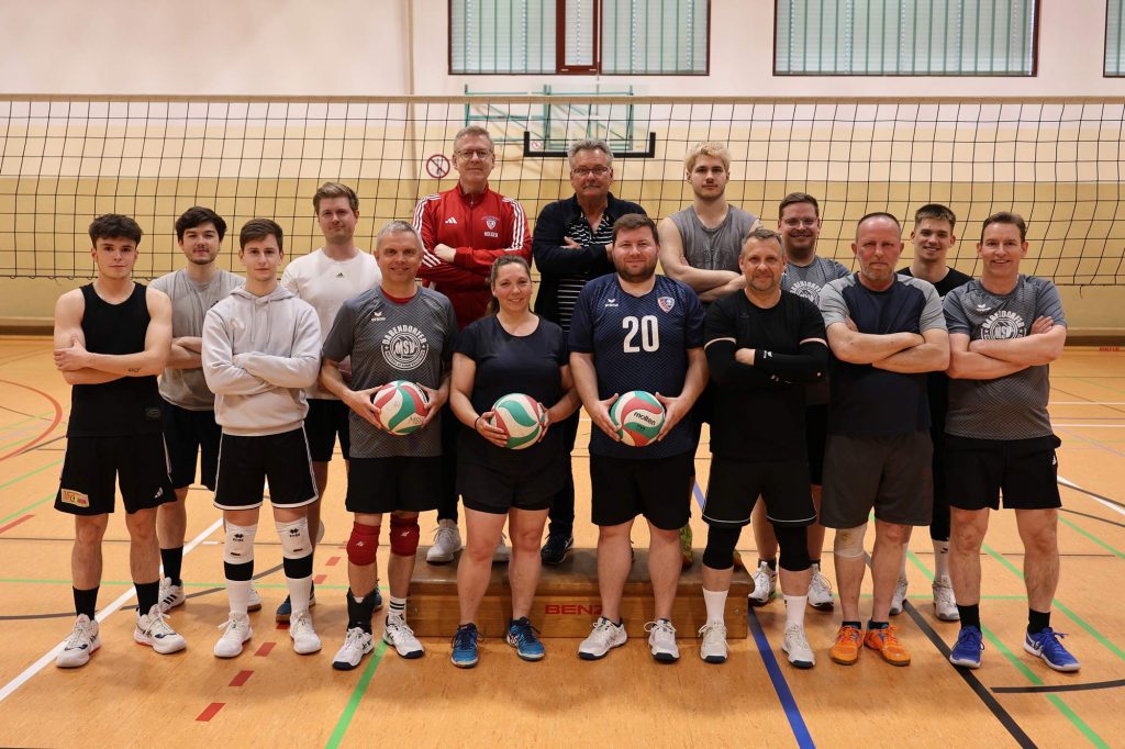 Mannschaftsbild der Freizeit Mix Mannschaft des MSV Zossen