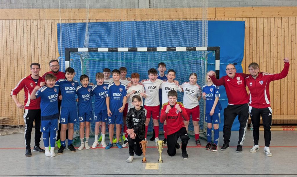 Mannschaftsbild der C2 Junioeren des MSV Zossen